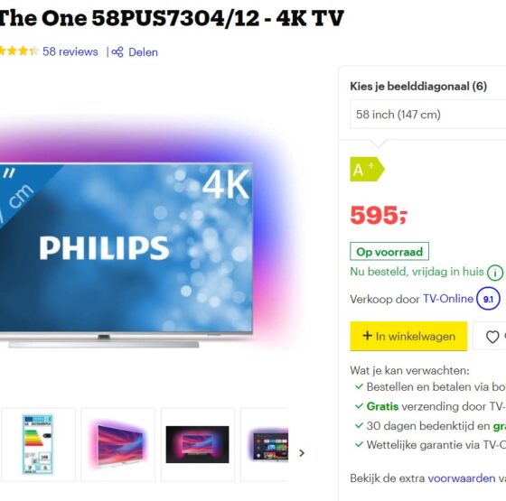 Klantbeoordeling bij bol.com